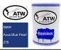 Preview: BMW, Avus Blue Pearl, 276: 500ml Lackdose, von ATW Autoteile West.